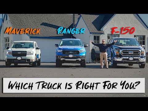 Ford Maverick vs. Ranger vs. F-150 | Which Truck is Right For You & Bed Comparison!