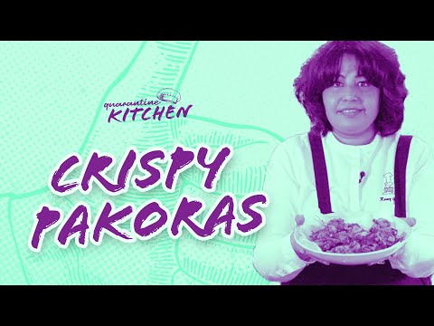 Crispy Pakoras | Quarantine Kitchen with Romy Gill MBE | How to Cook on a Budget During Lockdown