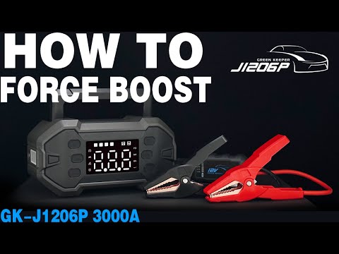 How to Force Boost with GK-J1206P