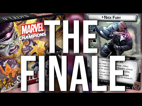 Marvel Champions Nick vs Expert Baron Zemo Agents of SHIELD Game 5