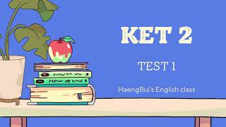 KET 2 | Listening Test 1 | All English 4U