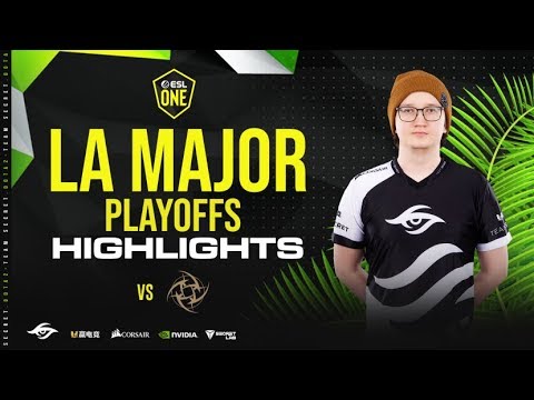 Team Secret vs NIP - LA Major 2020 CLOSED QUALIFIERS PLAYOFFS HIGHLIGHTS Day 3 | DotA 2