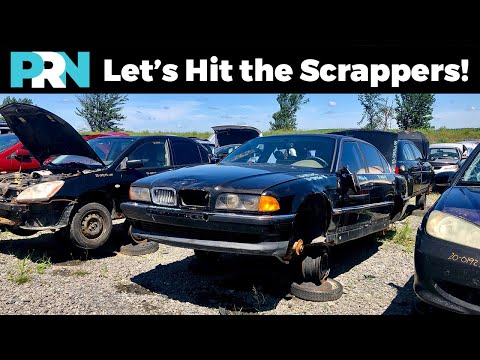 Hunting for E38 Parts at Kenny U-Pull | My First U-Pick in 3+ Years