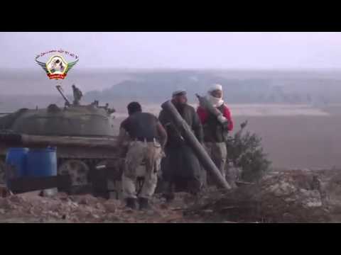 استهداف  قوات النظام بقذائف الهاون من قبل لواء التوحيد في ريف حماة الشرقي