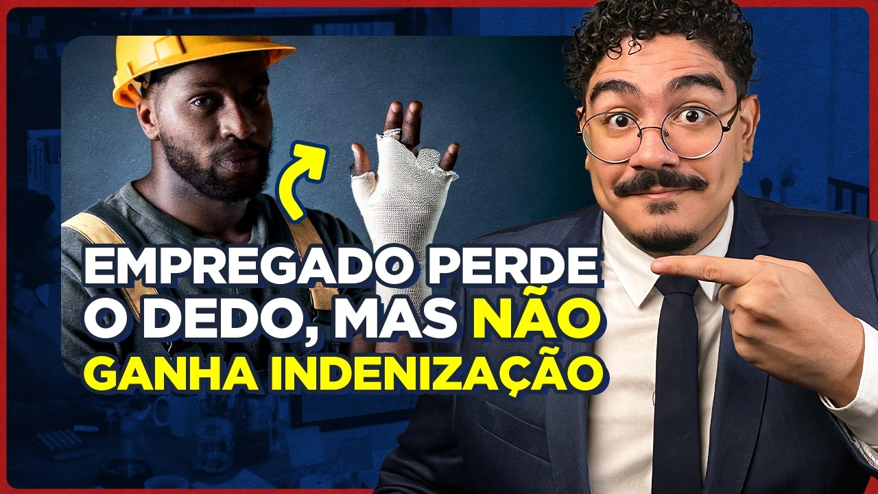 Eles Perderam o DEDO no Trabalho, mas NÃO Receberam Indenização Trabalhista