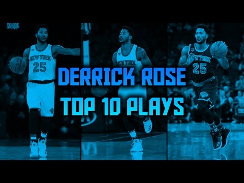 Derrick Rose Top 10 Plays of the 2016-17 Season!