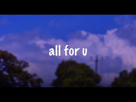 Halden Rule ft. Aze - all for u (Official Lyric Video)
