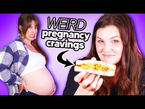 Trying Weird Pregnancy Cravings from our Followers!