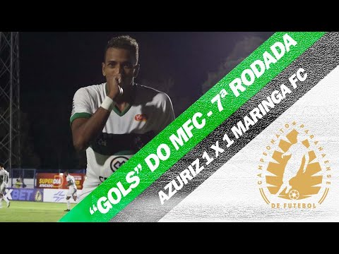 "Gols" do MFC no jogo - Azuriz 1 x 1 Maringá FC - 7ª Rodada Campeonato Paranaense 2024