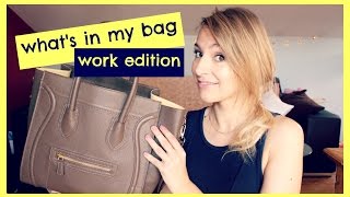 ║ What's in my bag : 3 ║work edition // mon sac pour le travail