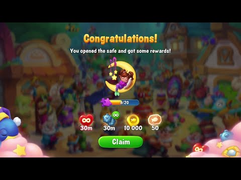 @Fishdom Win Strikes Level 6651 - 6669, Quick Play. Dreamland Event Max Level Reached. Got Rewards.