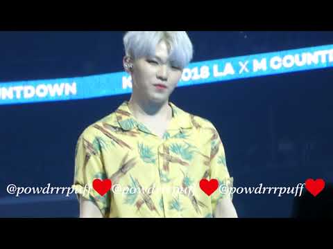 FANCAM - SEVENTEEN - "Couple Dance" - Kcon LA - 180812