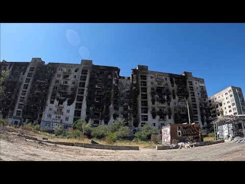 Северодонецк июль 2022 ужасные разрушения.