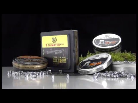 Airgun pellets RWS R10 Match and RWS Super Field