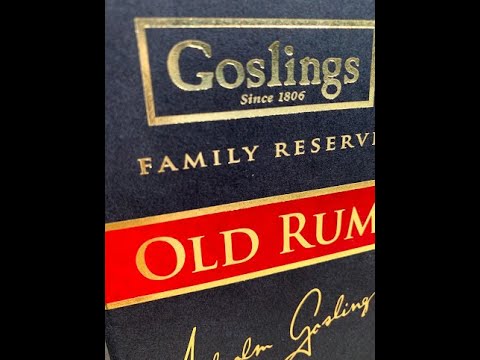 Rum Review: Goslings Family Reserve Old Rum
