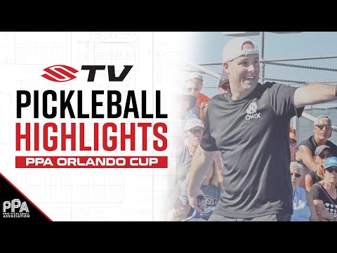 The Longest Rally of the Year?! PPA Orlando Cup Men's Doubles Pickleball Highlight