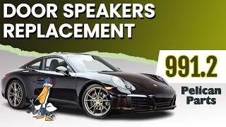 Porsche 991.2 Door Speakers Replacement - Porsche 911 2016-2019