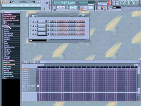 video3: setting tempo fruity loops