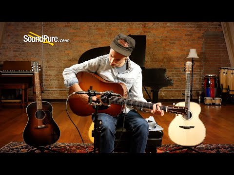 2010 Bourgeois Country Boy Deluxe Custom - Pale Sunburst - Red Adirondack Spruce / Flamed Beeswing Mahogany image 19