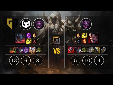 GEN Meaning Aatrox vs Darius Top - KR Patch 10.12