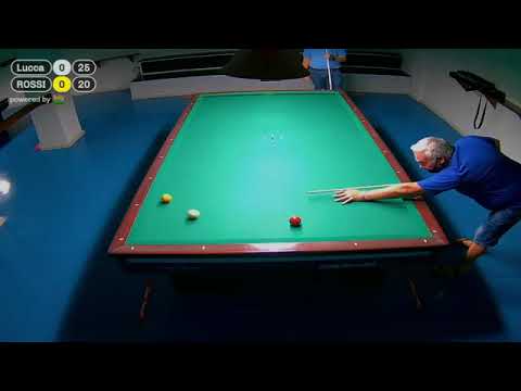 Lucca A. Vs Rossi A. Sfida Biliardo 5 Birilli Italiana!