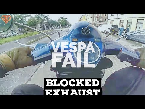 vespa DEFECT EXHAUST symptoms: polini 177