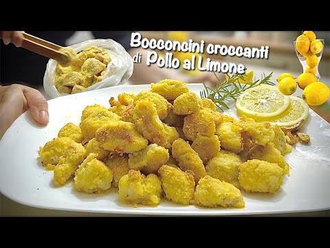 POLLO CROCCANTE AL LIMONE 🍋 leggero e veloce in forno 🍋