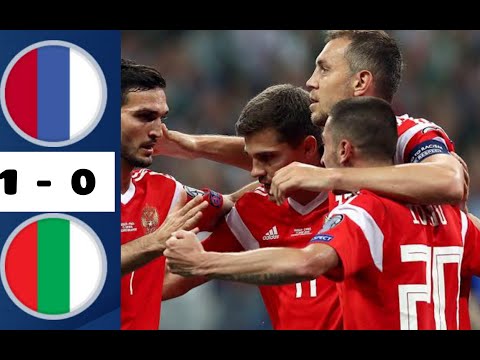 Russia vs Bulgaria 1-0 first half- All Goals & Extended Highlights 2021