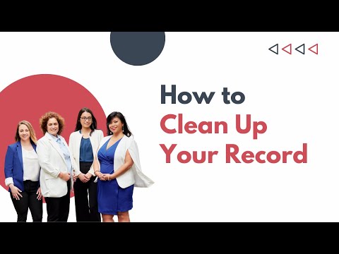 How to clean up your criminal record