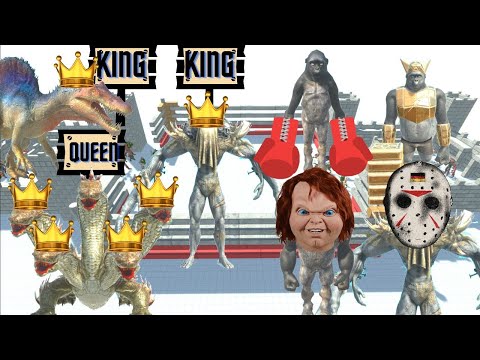 KING SPINO + SCOURGE + QUEEN HYDRA VS JASON SCOURGE + CHUCKY KING KHUNG + GHOR - ARBS