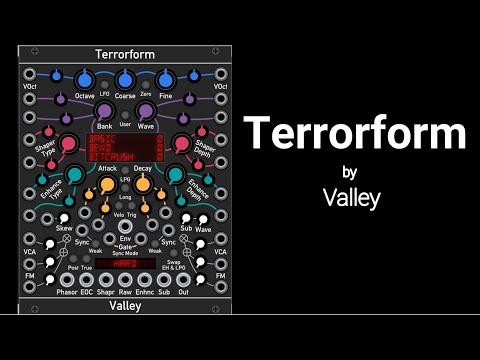 Valley Terrorform  - VCV Rack module by Valley