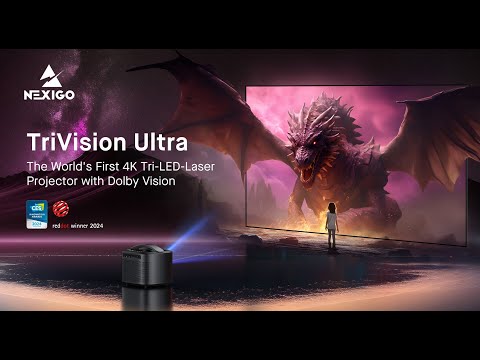 The World’s First 4K Tri-LED-Laser Projector with Dolby Vision, TriVision Ultra