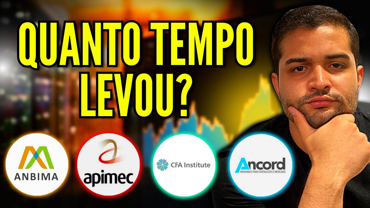 O que fiz para me TORNAR AAI, ANALISTA CNPI E CONSULTOR CVM. Quais cursos realizei? CGA, CFP ou CFA?