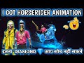 I Got Horserider Animation Only Diamond Free Fire Faded Wheel Brisk Gallop New Animation