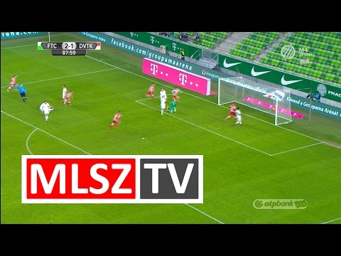 Novothny Soma gólja a Ferencvárosi TC - Diósgyőri VTK mérkőzésen