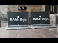 8gb Vs 16gb RAM Speed Test HP Probook 8gb Vs HP Probook 16gb Laptop