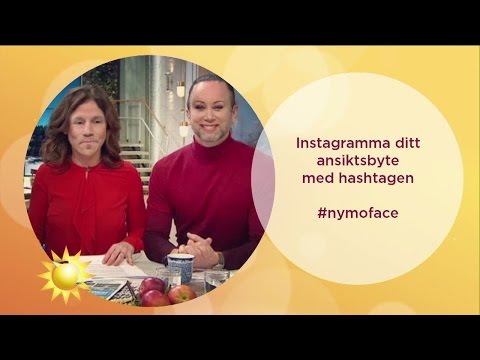 Här byter Tilde och Peter ansikte - Nyhetsmorgon (TV4)