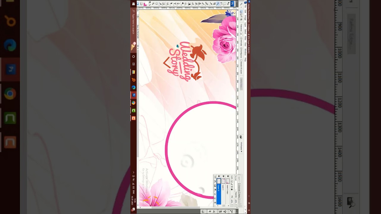 Wedding Album Cover Design #shorts