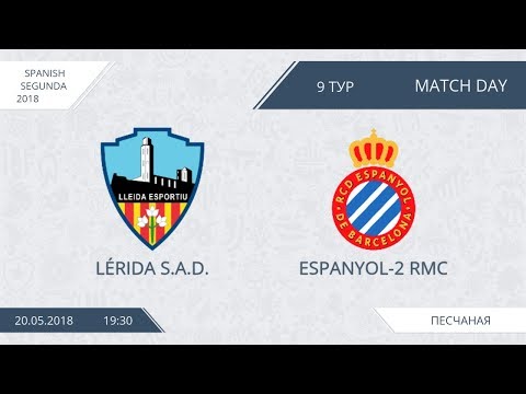 AFL18. Spain. Segunda. Day 9. Lérida S A D - Espanyol-2 RMC.