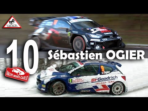 Sébastien Ogier, 10-time winner of Rallye Monte-Carlo 2009 - 2025 | [Passats de canto]
