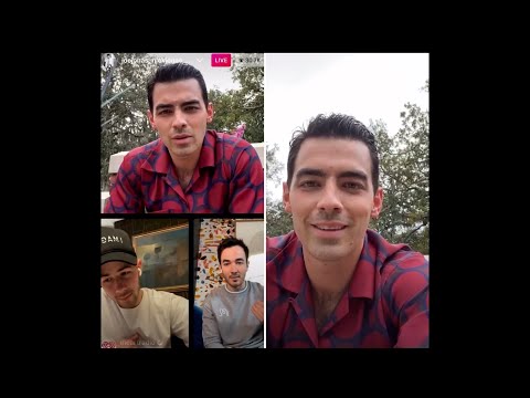 JONAS BROTHERS Instagram LIVE (March 15th, 2021)