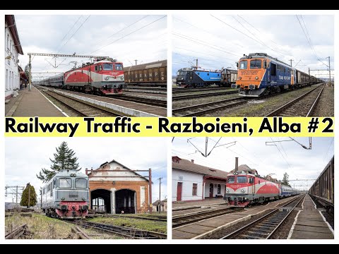 🟢 Trafic Feroviar | Railway Traffic - Razboieni, Alba #2