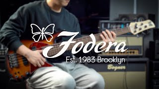 Video thumbnail for 이샘 (Sam Lee) - Thief I Fodera Emperor 5 Standard Classic Model Demo by Music Force Official
