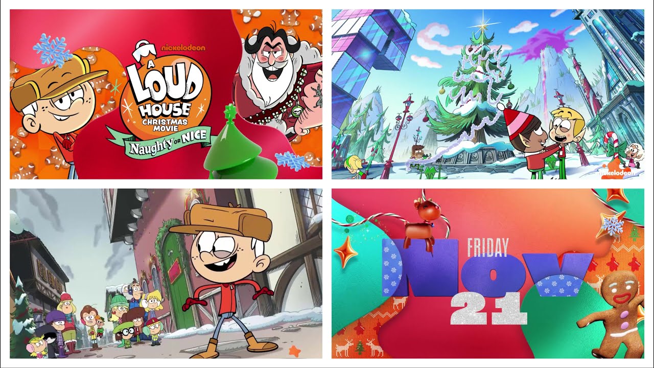 Nickelodeon US A Loud House Christmas Movie: Naughty or Nice Adverts 2025🎄