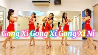 Download lagu Gong Xi Gong Xi Gong Xi Ni Linedance 恭喜恭喜恭喜你 ( Dance & Walk Through ) mp3