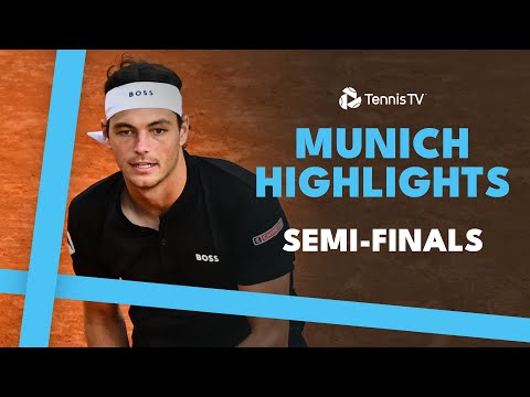 Fritz Battles Garin; Rune Faces Struff | Munich 2024 Semi-Final Highlights