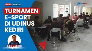 Ratusan Peserta Pelajar SMA/SMK Ikuti Turnamen E-Sport di Udinus Kediri, Cari Bibit Unggul E-Sport