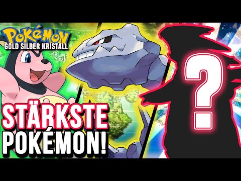 Die 10 STÄRKSTEN nicht legendären Pokemon aus Gold Silber und Kristall!