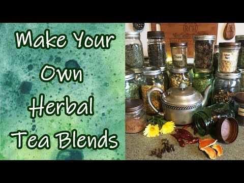 Make Your Own Herbal Tea Blends