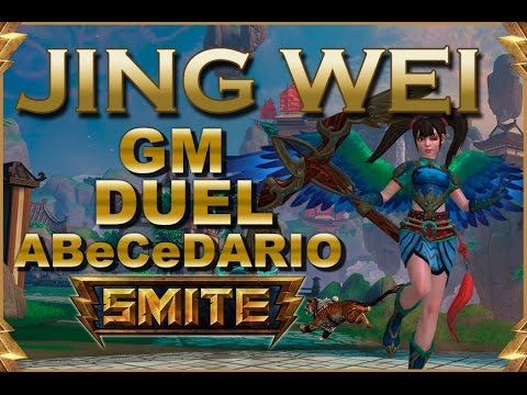SMITE! Jing Wei, Me bajas vida? pues me voy! GM Duel Abecedario #40